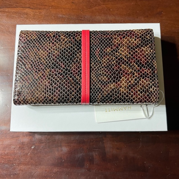 Hammitt Benjamin wallet painted rattle NEW - Picture 6 of 8
